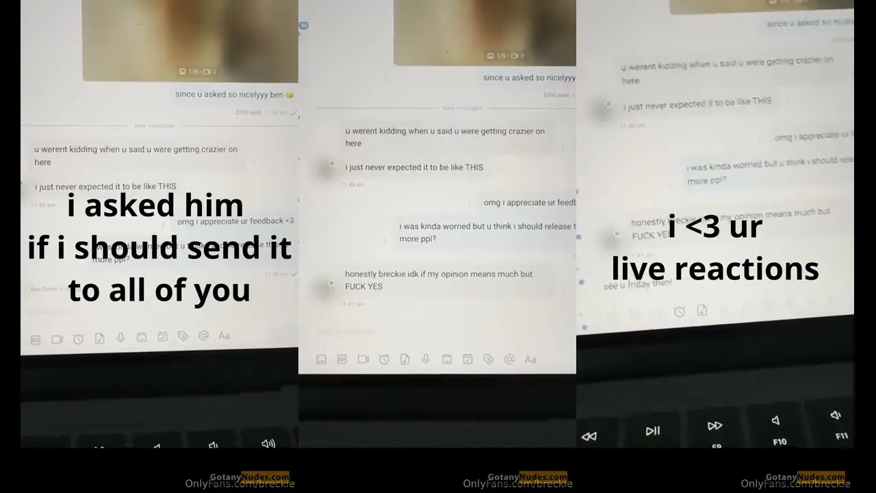 Sexy Breckie Exposed Leaked Video