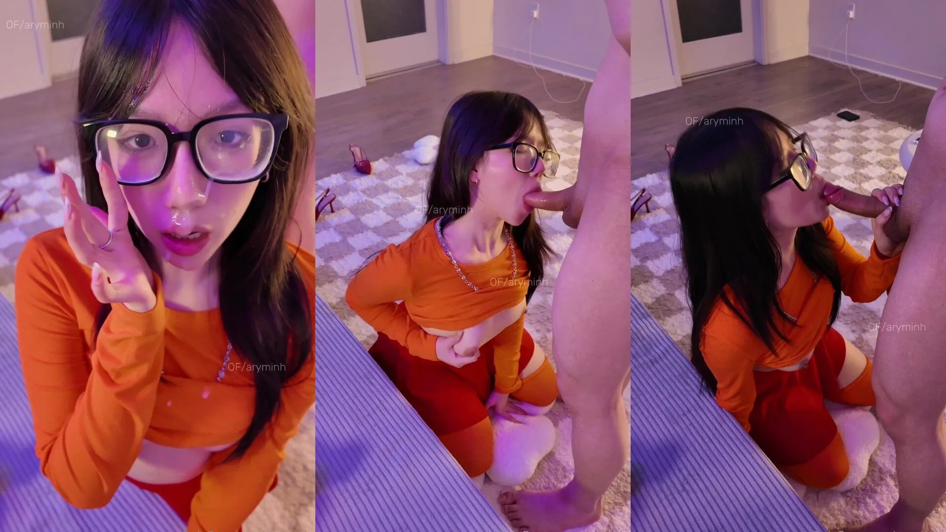 Aryminh Velma Blowjob Facial Onlyfans Video
