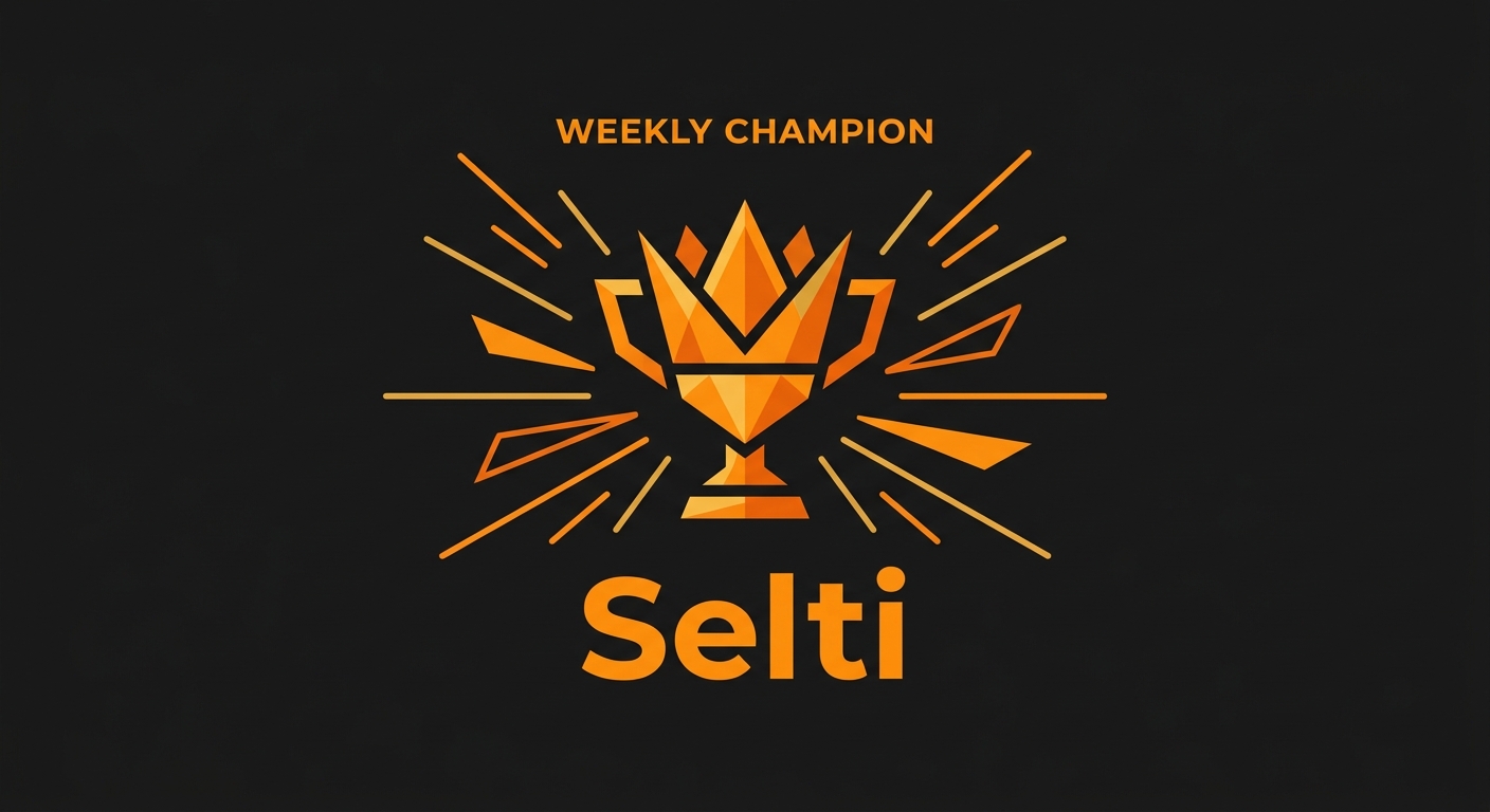 Selti Takes the Crown — Week 19 Tournament Recap