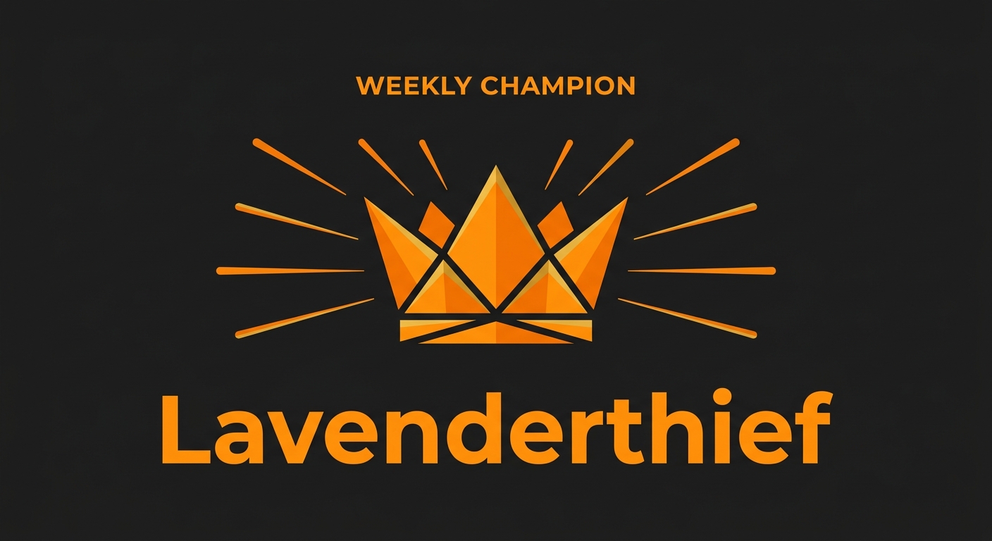 Lavenderthief Takes the Crown — Week 25 Tournament Recap