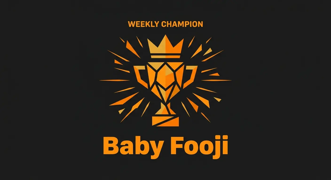 Baby Fooji Takes the Crown — Week 36 Tournament Recap