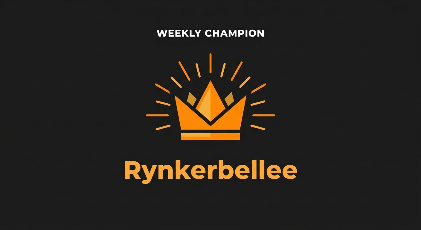Rynkerbellee Takes the Crown — Week 37 Tournament Recap